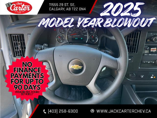 2025 Chevrolet Express 3500 Work Van (Stk: S1267132) in Calgary - Image 11 of 18