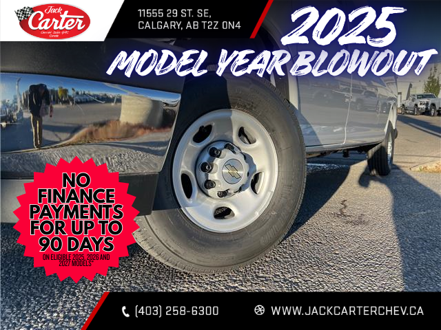 2025 Chevrolet Express 3500 Work Van (Stk: S1267132) in Calgary - Image 9 of 18