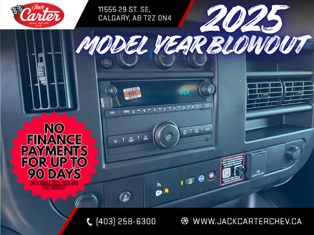 2025 Chevrolet Express 3500 Work Van (Stk: S1267132) in Calgary - Image 13 of 18