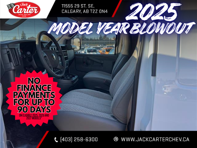 2025 Chevrolet Express 3500 Work Van (Stk: S1267132) in Calgary - Image 10 of 18