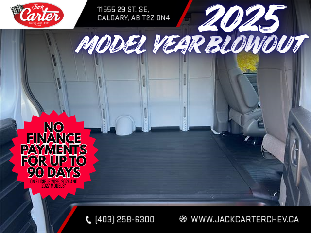 2025 Chevrolet Express 3500 Work Van (Stk: S1267132) in Calgary - Image 17 of 18