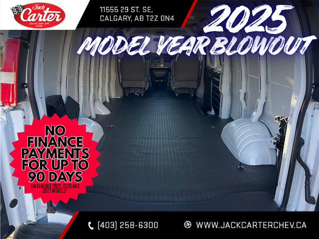 2025 Chevrolet Express 3500 Work Van (Stk: S1267132) in Calgary - Image 18 of 18