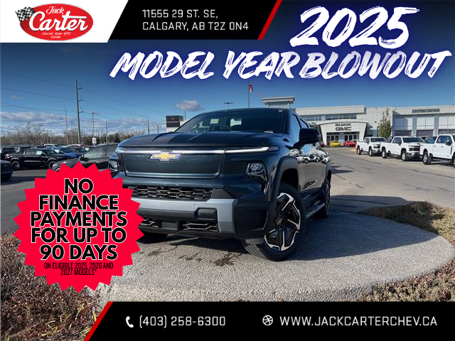 2025 Chevrolet Silverado EV LT (Stk: SU406050) in Calgary - Image 1 of 23