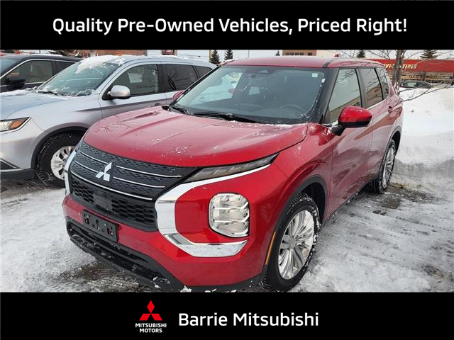 2024 Mitsubishi Outlander ES Red with 23,150km at $32,998