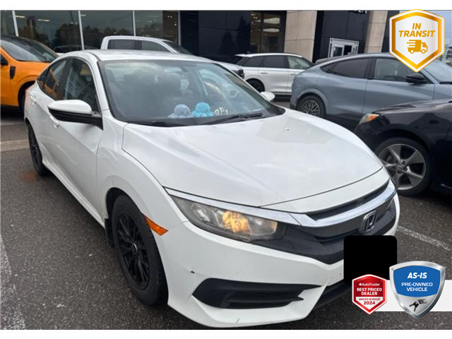 2016 Honda Civic LX (Stk: P7207XZ) in Oakville - Image 1 of 9