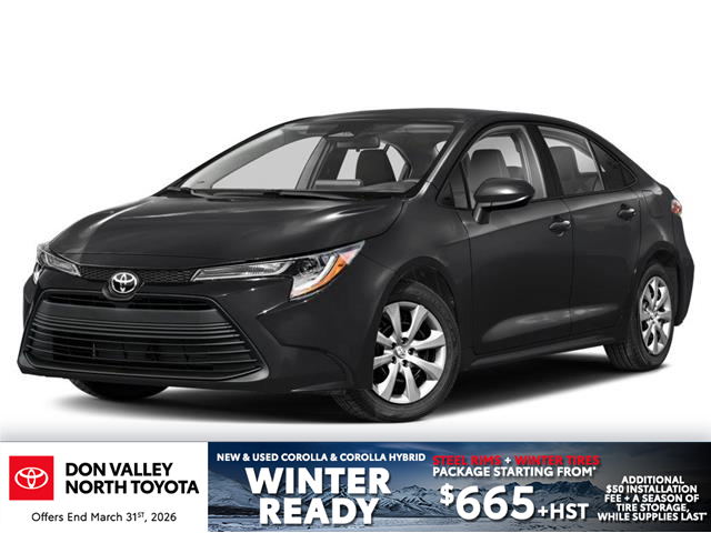 2026 Toyota Corolla LE (Stk: 10U6496) in Markham - Image 1 of 11 2026 Toyota Corolla LE (Stk: 10U6496) in Markham - Image 1 of 11