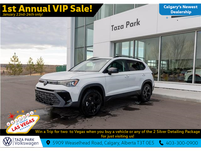 2026 Volkswagen Taos Comfortline Black Edition (Stk: TT-054) in Calgary - Image 1 of 24