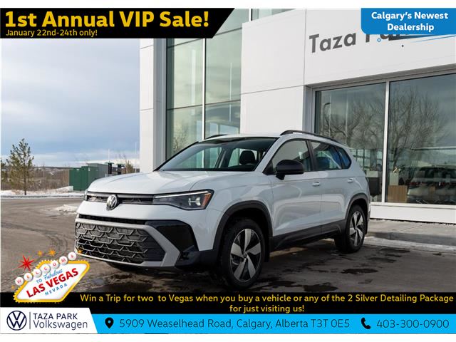 2025 Volkswagen Taos Trendline (Stk: TS-0126) in Calgary - Image 1 of 35