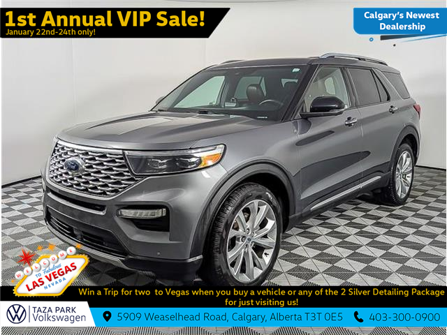 2022 Ford Explorer Platinum (Stk: TU0102A) in Calgary - Image 1 of 11