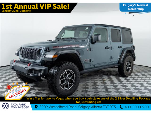 2025 Jeep Wrangler Rubicon (Stk: TU0233) in Calgary - Image 1 of 24