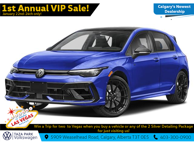 2026 Volkswagen Golf R Black Edition (Stk: TT-190) in Calgary - Image 1 of 13 2026 Volkswagen Golf R Black Edition (Stk: TT-190) in Calgary - Image 1 of 13