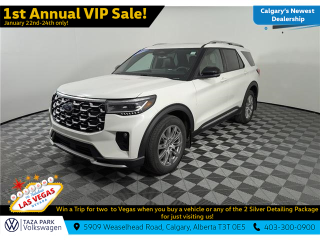 2025 Ford Explorer Platinum (Stk: TU0145) in Calgary - Image 1 of 25