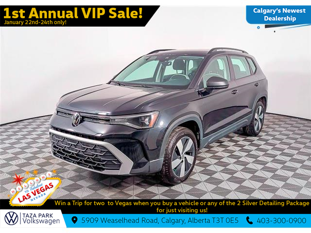 2025 Volkswagen Taos Trendline (Stk: TU0220) in Calgary - Image 1 of 21