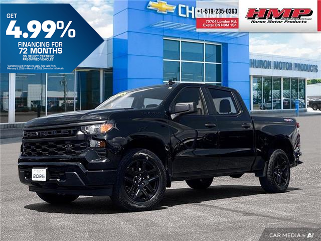 2025 Chevrolet Silverado 1500 Custom (Stk: 104641) in Exeter - Image 1 of 25 2025 Chevrolet Silverado 1500 Custom (Stk: 104641) in Exeter - Image 1 of 25