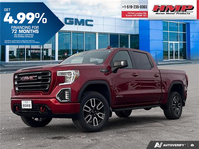 2022 GMC Sierra 1500 Limited AT4 (Stk: 93776) in Exeter - Image 1 of 29