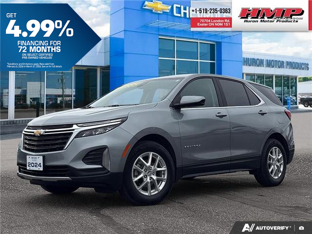 2024 Chevrolet Equinox LT (Stk: 97759) in Exeter - Image 1 of 27