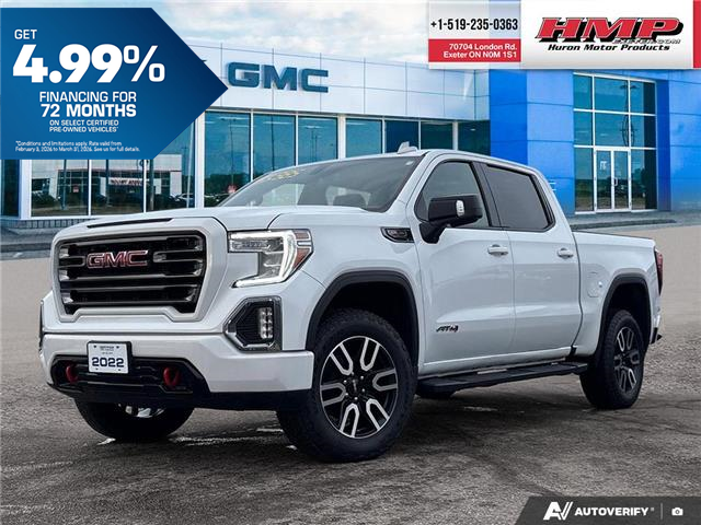 2022 GMC Sierra 1500 Limited AT4 (Stk: 92822) in Exeter - Image 1 of 29