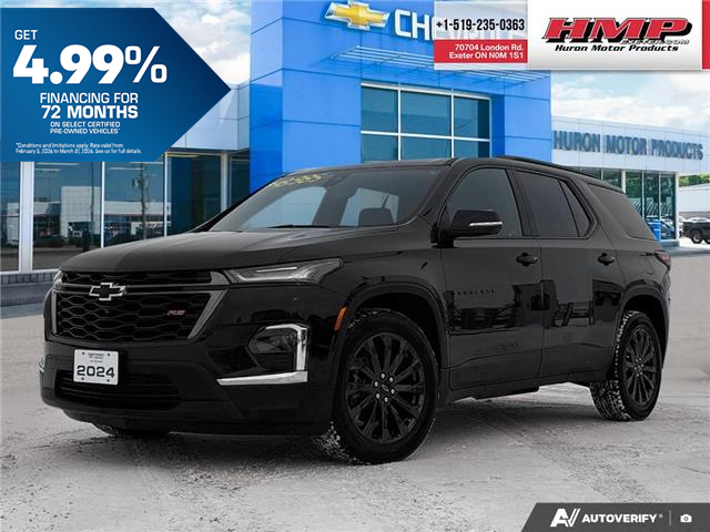 2024 Chevrolet Traverse Limited RS (Stk: 106769) in Exeter - Image 1 of 28