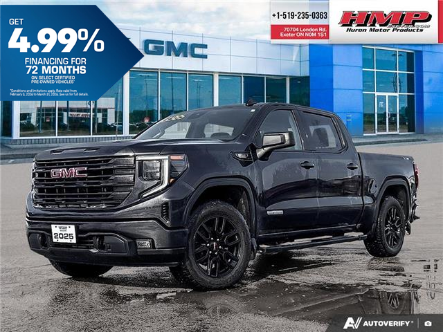 2025 GMC Sierra 1500 Elevation (Stk: 102672) in Exeter - Image 1 of 28