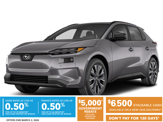 2026 Subaru Solterra Luxury (Stk: 2105765) in Whitby - Image 1 of 1