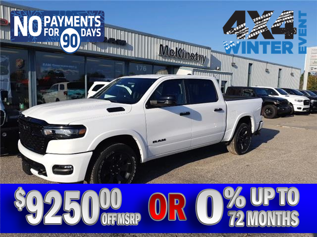 2025 RAM 1500 Big Horn (Stk: 25007) in Dryden - Image 1 of 8