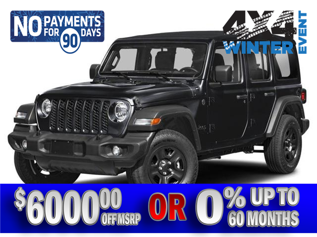 2026 Jeep Wrangler Sport (Stk: 26024) in Dryden - Image 1 of 1