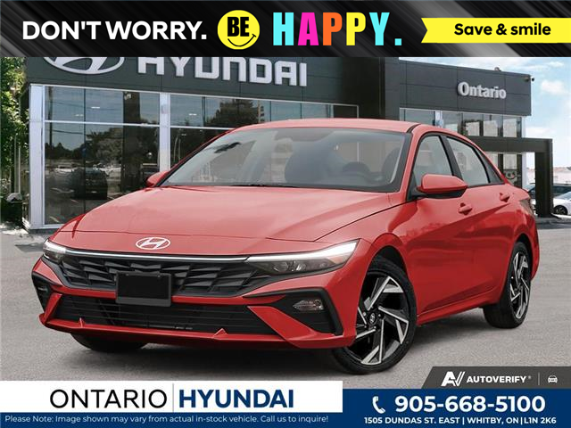 2025 Hyundai Elantra Preferred w/Tech Package (Stk: 7-1157) in Whitby - Image 1 of 23