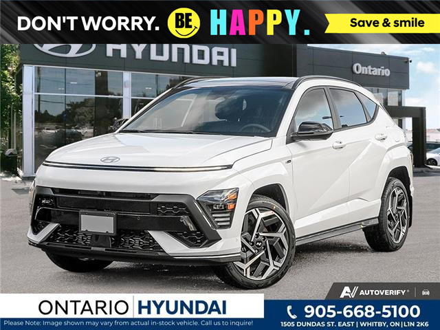 2025 Hyundai Kona 1.6T N Line (Stk: ONH260410) in Whitby - Image 1 of 24