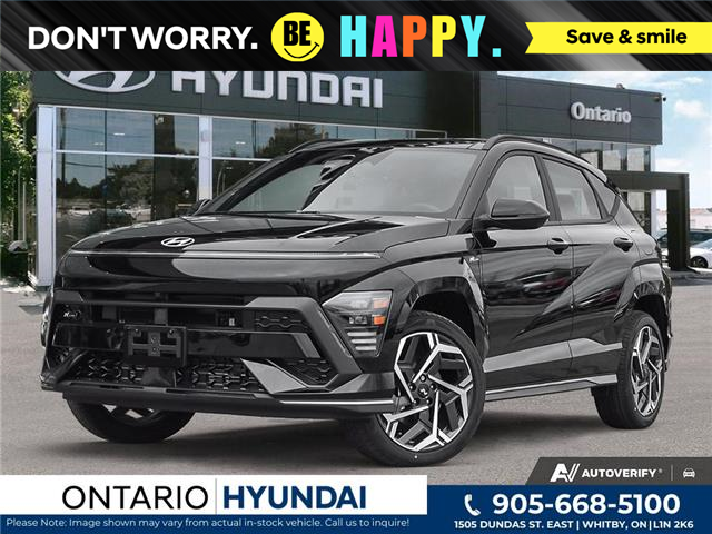 2025 Hyundai Kona 1.6T N Line (Stk: ONH241272) in Whitby - Image 1 of 25