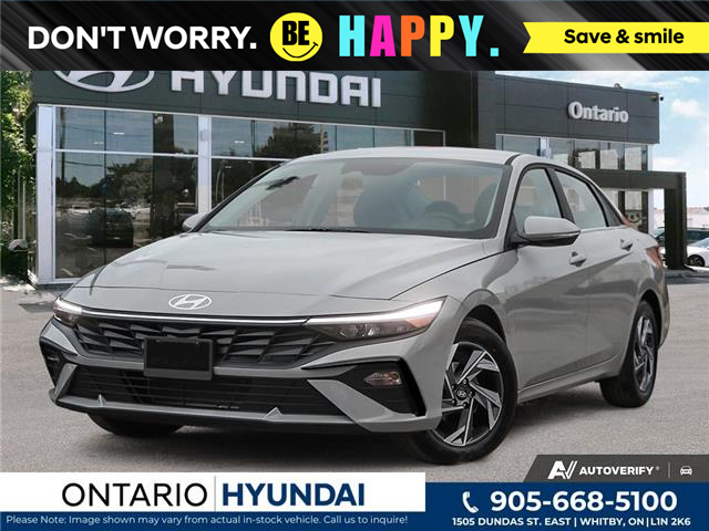 2025 Hyundai Elantra Luxury (Stk: ONH919573) in Whitby - Image 1 of 22