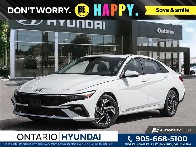 2025 Hyundai Elantra Preferred w/Tech Package (Stk: 7-1247) in Whitby - Image 1 of 24