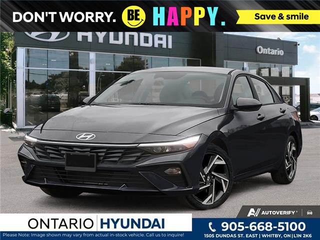 2025 Hyundai Elantra Preferred w/Tech Package (Stk: 7-1374) in Whitby - Image 1 of 23