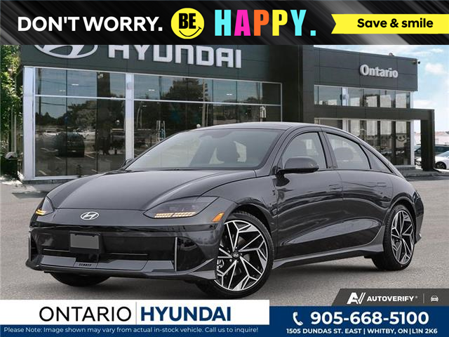 2025 Hyundai IONIQ 6 Preferred Long Range w/Ultimate Package (Stk: 7-1491) in Whitby - Image 1 of 24