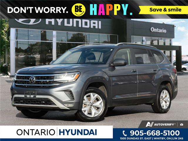 2022 Volkswagen Atlas 3.6 FSI Highline (Stk: 7-1483A) in Whitby - Image 1 of 30