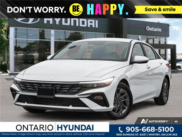 2026 Hyundai Elantra Preferred w/Tech Package (Stk: 7-1535) in Whitby - Image 1 of 23