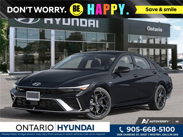 2026 Hyundai Elantra N-Line Ultimate (Stk: 7-1558) in Whitby - Image 1 of 23