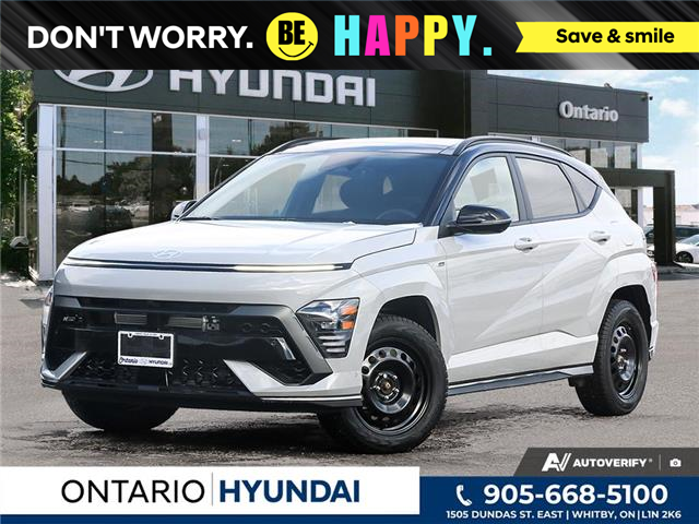 2025 Hyundai Kona 1.6T N Line Ultimate w/Two-Tone Roof (Stk: 7-1387A) in Whitby - Image 1 of 27