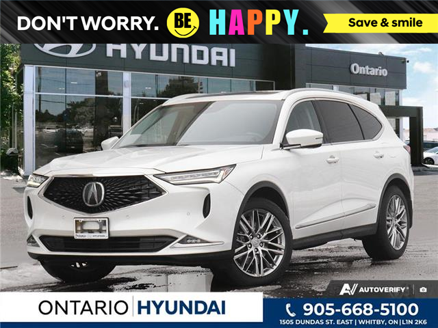 2022 Acura MDX Platinum Elite (Stk: 7-1564A) in Whitby - Image 1 of 28