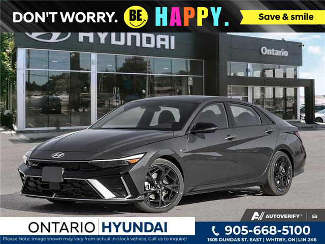2026 Hyundai Elantra N-Line Ultimate (Stk: 7-1640) in Whitby - Image 1 of 25