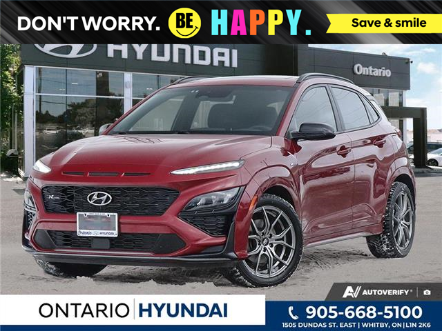 2023 Hyundai Kona 1.6T N Line w/Ultimate Package (Stk: 7-1642A) in Whitby - Image 1 of 28