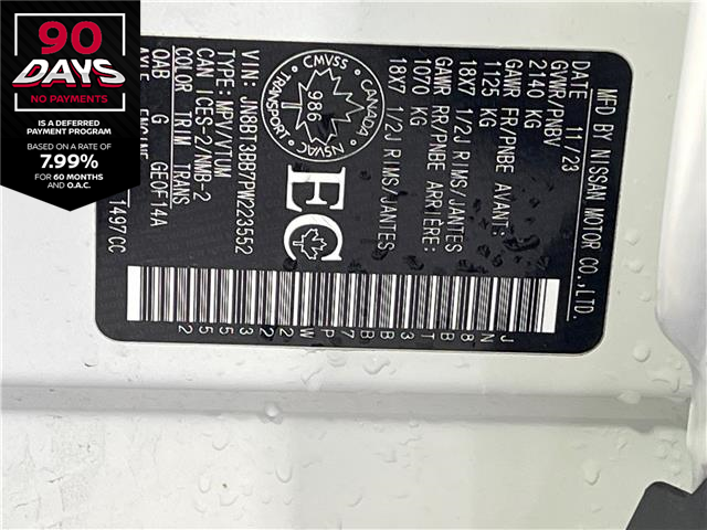 2023 Nissan Rogue SV Moonroof (Stk: 91360) in Mississauga - Image 22 of 22