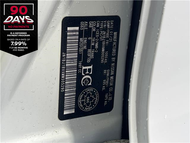 2021 Nissan Qashqai SV (Stk: 91367) in Mississauga - Image 29 of 31