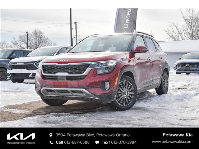 2023 Kia Seltos SX Turbo w/Black Interior (Stk: K26138A) in Petawawa - Image 1 of 9