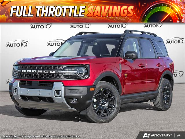 2026 Ford Bronco Sport Badlands (Stk: R9DZ10T) in St. Catharines - Image 1 of 23