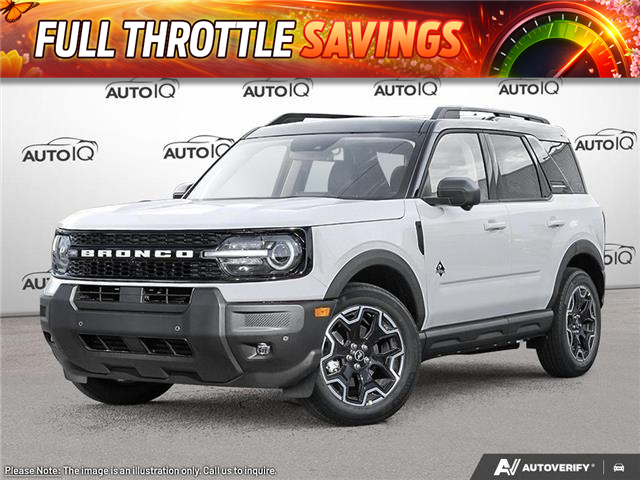 2026 Ford Bronco Sport Outer Banks (Stk: BI008) in Sault Ste. Marie - Image 1 of 19 2026 Ford Bronco Sport Outer Banks (Stk: BI008) in Sault Ste. Marie - Image 1 of 19