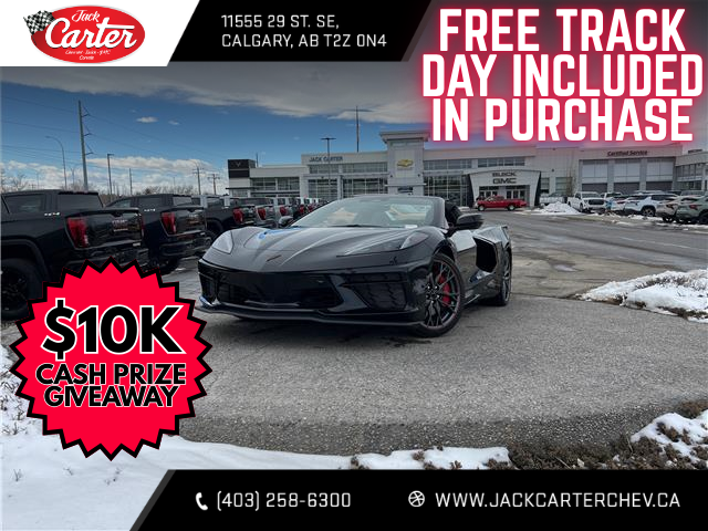 2026 Chevrolet Corvette Stingray (Stk: T5110132) in Calgary - Image 1 of 21