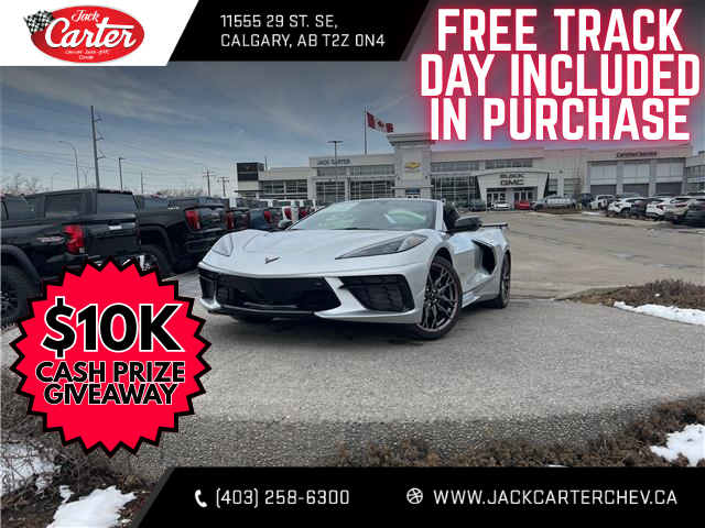 2026 Chevrolet Corvette Stingray (Stk: T5111982) in Calgary - Image 1 of 20