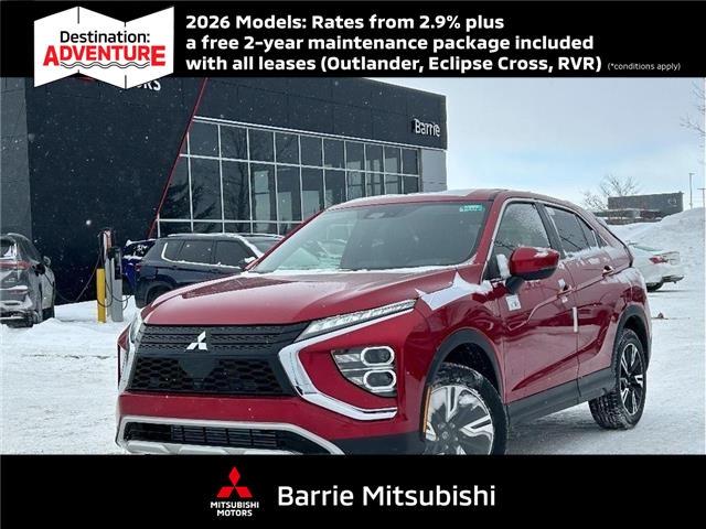 2026 Mitsubishi Eclipse Cross SE (Stk: T0010) in Barrie - Image 1 of 17