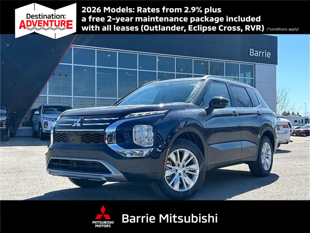 2026 Mitsubishi Outlander SE (Stk: T0132) in Barrie - Image 1 of 20