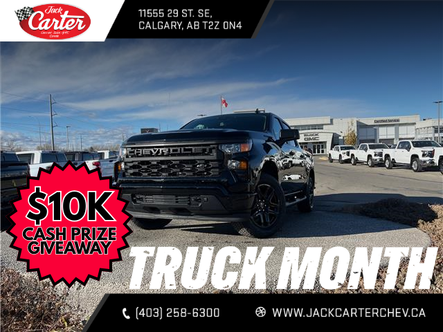 2026 Chevrolet Silverado 1500 Custom (Stk: TG163850) in Calgary - Image 1 of 21